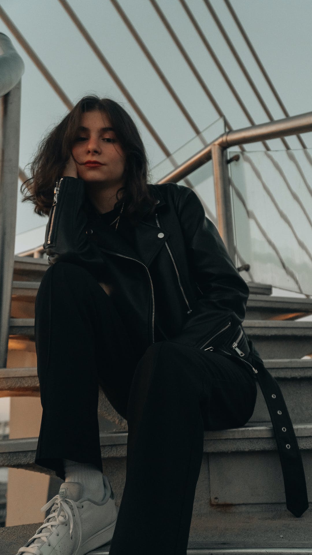 Women Leather Biker Jackets