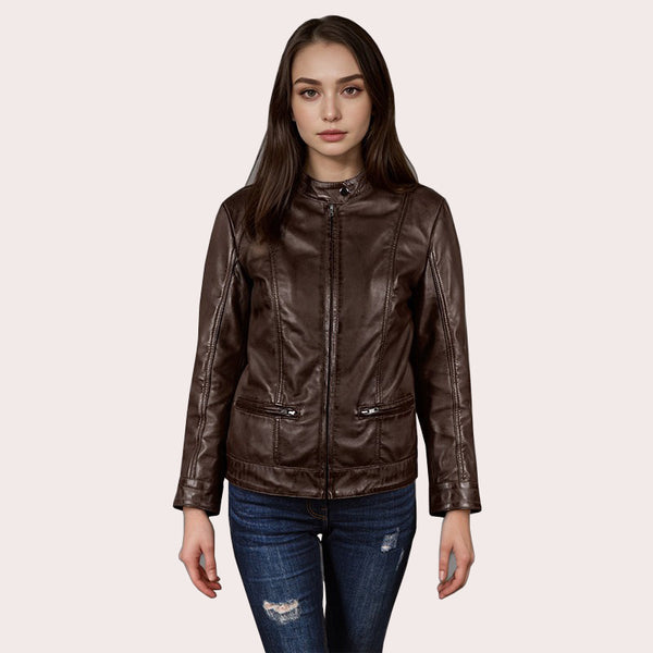 Leather Jacket for Women HARCOURT