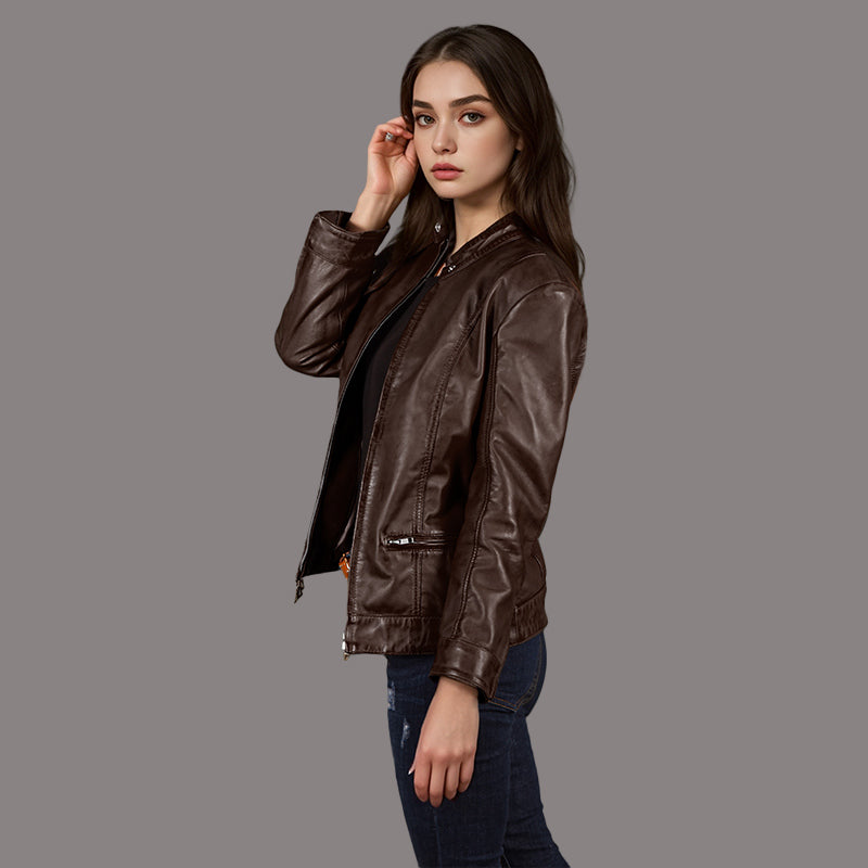 Leather Jacket for Women HARCOURT