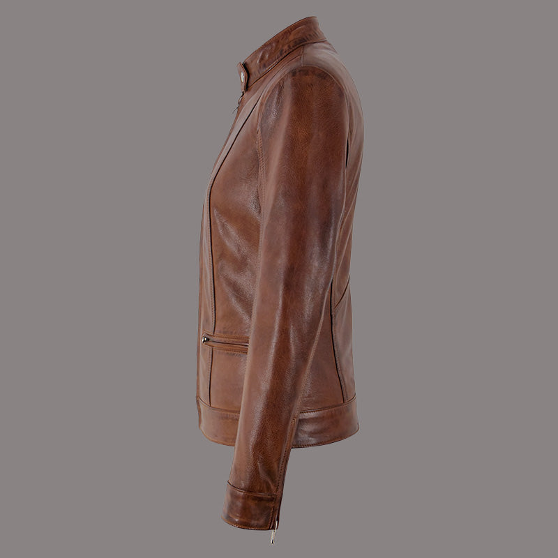 Leather Jacket for Women HARCOURT