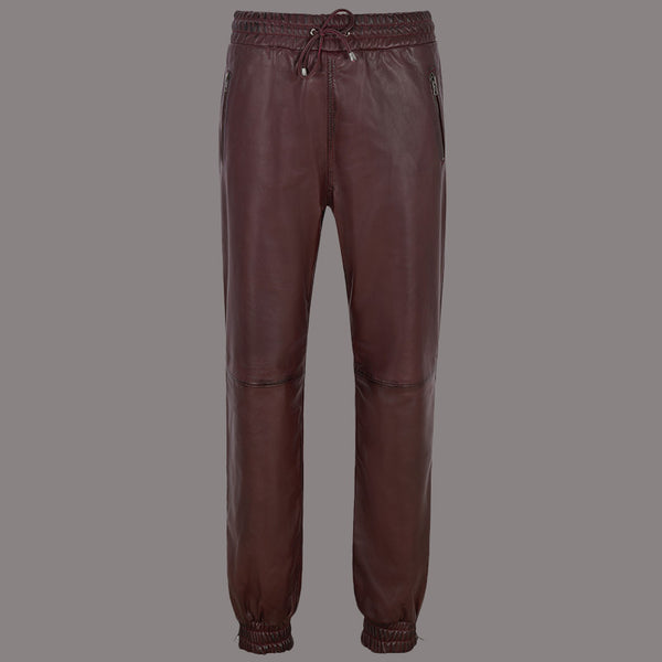 Leather Joggers for Women Leather Trousers MORSBY