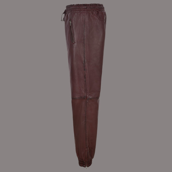 Leather Joggers for Women Leather Trousers MORSBY