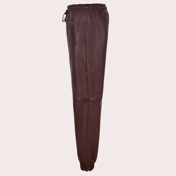 Leather Joggers for Women Leather Trousers MORSBY