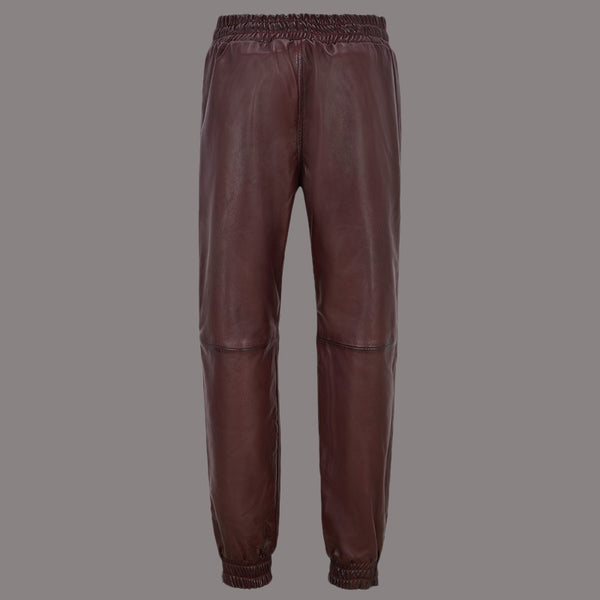 Leather Joggers for Women Leather Trousers MORSBY