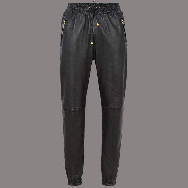 Leather Joggers for Women Leather Trousers MORSBY