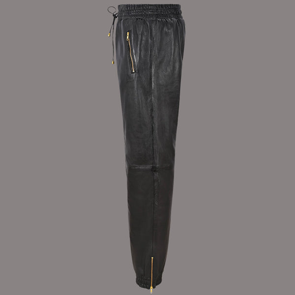 Leather Joggers for Women Leather Trousers MORSBY