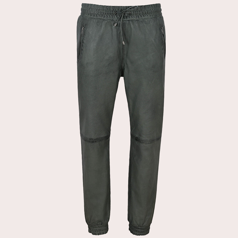 Leather Joggers for Women Leather Trousers MORSBY