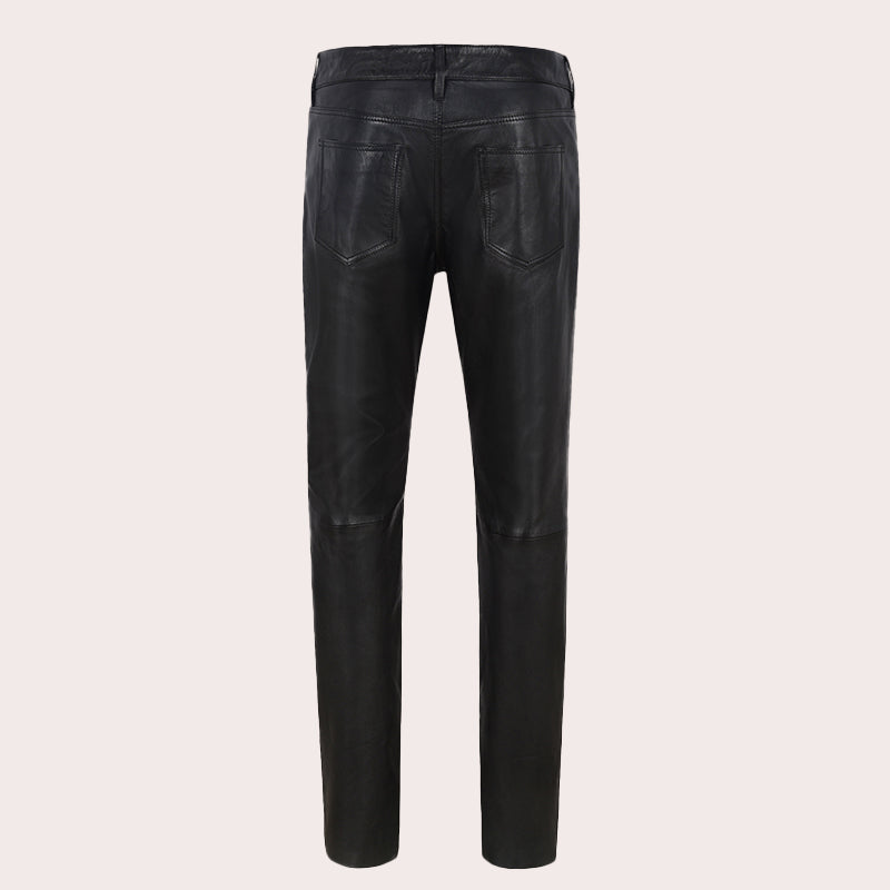 Women's Leather Jeans Style Pants ORSBY