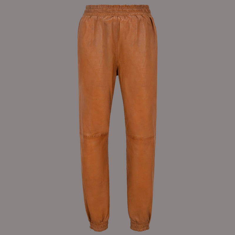 Leather Joggers for Women Leather Trousers MORSBY