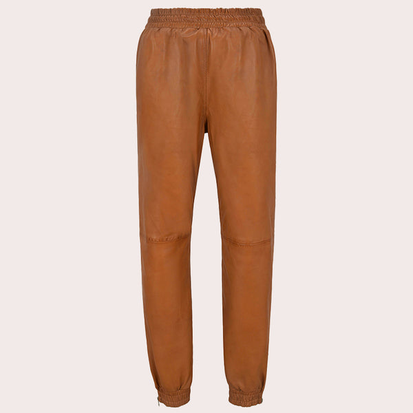 Leather Joggers for Women Leather Trousers MORSBY