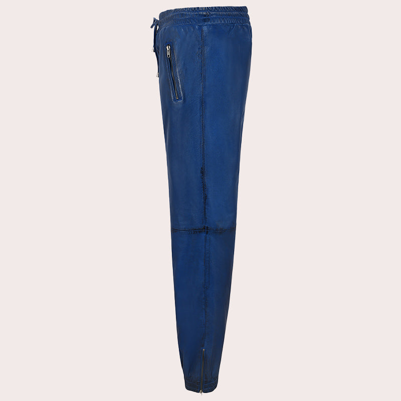 Leather Joggers for Women Leather Trousers MORSBY