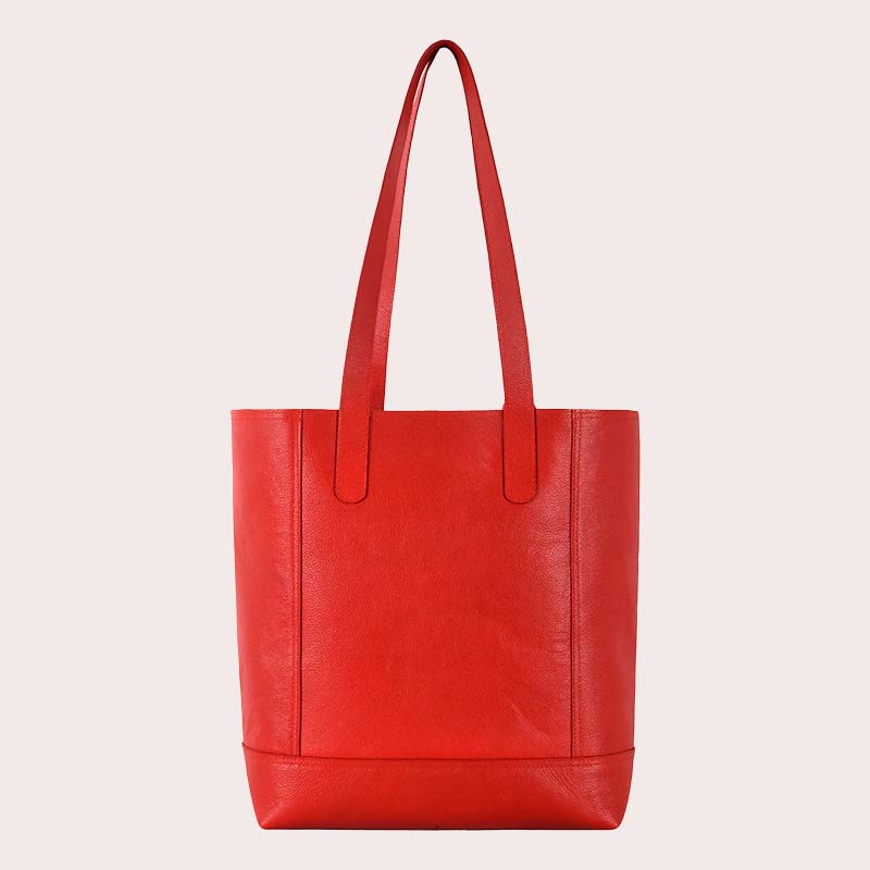 Women’s Large Tote Bag Elegant Real Leather Shopper Shoulder Handbag Purse
