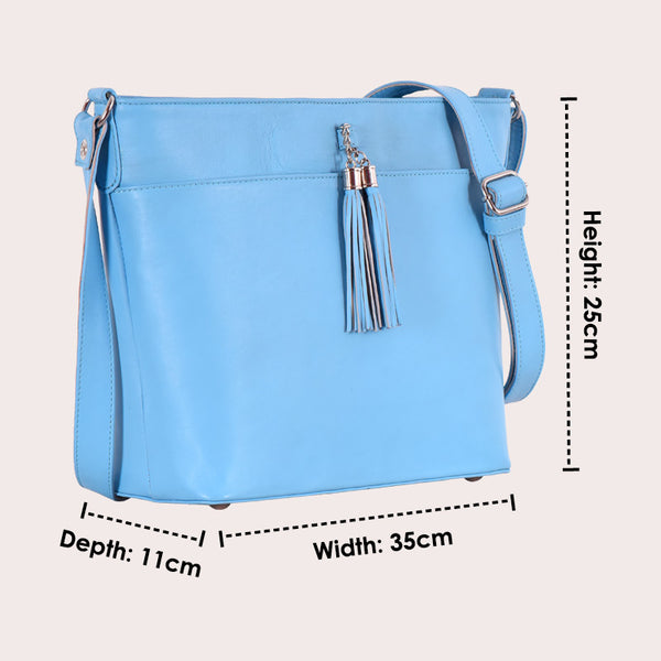 Women’s Soft Leather Small Crossbody Bag Lambskin Travel Shoulder Purse